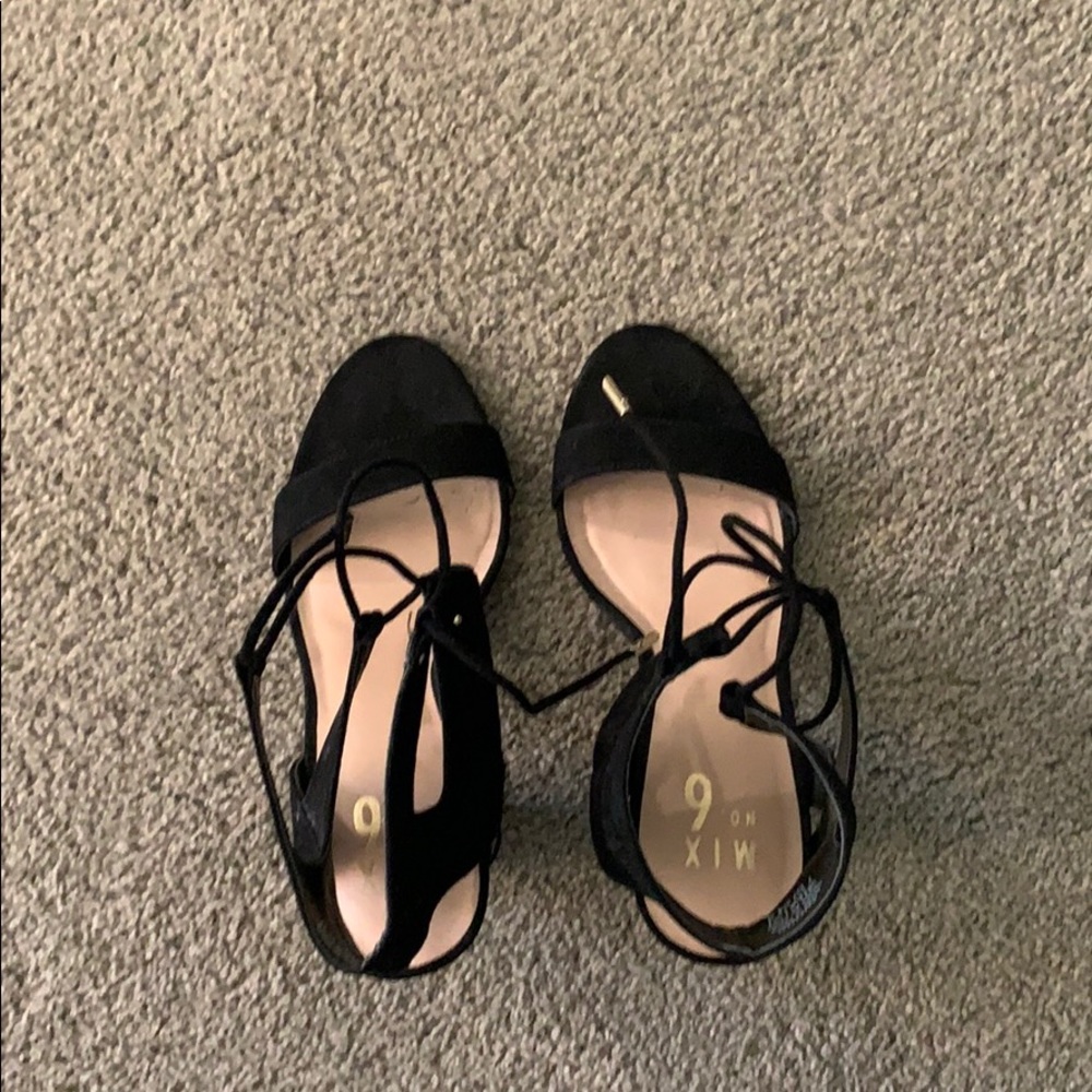 Black heels
